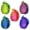 Multicolor2-5pcs, variant on 5PCS 3D Printed Dragon Eggs with Inside Easter Mystery Egg Animals Fidget Home Office Decoration