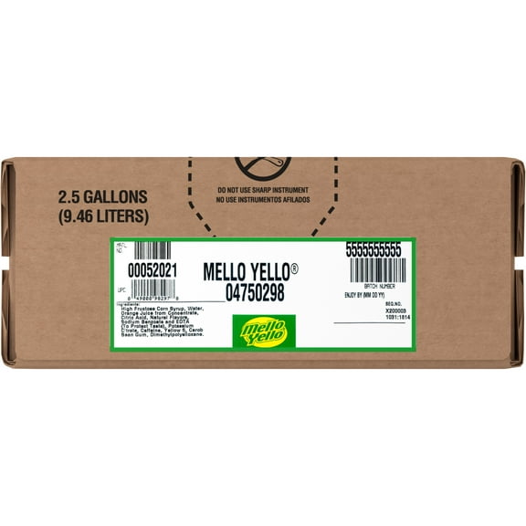 Mello Yello Bag in box, 2.5 Gallons