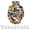 thumbnail image 2 of Looney Tunes Cartoons Hoodie 3D Print Pullover Hooded Long Sleeve Sweatshirts Tops Blouse with Pocket for Mens Womens, 2 of 7