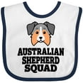 thumbnail image 3 of Inktastic Dog Australian Shepherd Squad Boys or Girls Baby Bib, 3 of 4