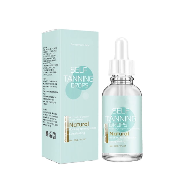 Buy 2 Save 10% Aceite bronceador Bronceado sin sol Agua bronceadora por goteo Cuidado corporal bronceador 30 ml
