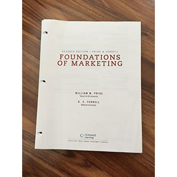 Pre-Owned Foundations of Marketing (Paperback) 1305405765 9781305405769