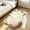 Beige, variant on Cute Sleeping Cat Shaped Rug - Absorbent Non-Slip Fun Rugs for Bedroom & Bathroom, Soft Plush Cat Rugs Room Decor (15.7"x23.6")