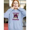 thumbnail image 2 of Corgi Mama Corgi W Sunglasses Hoodie Women -Image by Shutterstock, Female x-Large, 2 of 4