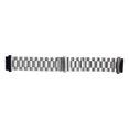 thumbnail image 1 of Correa de acero inoxidable para reloj inteligente Amazfit Falcon, accesorio de liberación rápida de 22 mm, color plateado, 1 of 14