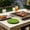 Multicolor E As Shown, variant on Hzrsly Artificial Grass Placemat for Dining Table Decor Durable Plastic Gourd Design Perfect for Indoor and Outdoor Use Easy to Clean