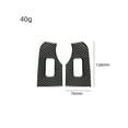 thumbnail image 3 of Real Bright Soft Car Interior Carbon Fiber Sticker Decoration2Pcs Carbon Fiber Rear Window Control Cover Sticker For Acura TSX 2004-08Auto Car Protection Interior Accessories, 3 of 8