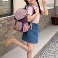 thumbnail image 5 of CUZIBR Girls Backpack For Campus Daily Commute Sports Travel Casual Vintage Color Block Daypack Unisex Students Adjustable Mesh Padded Shoulder Straps School Rucksack, 5 of 6