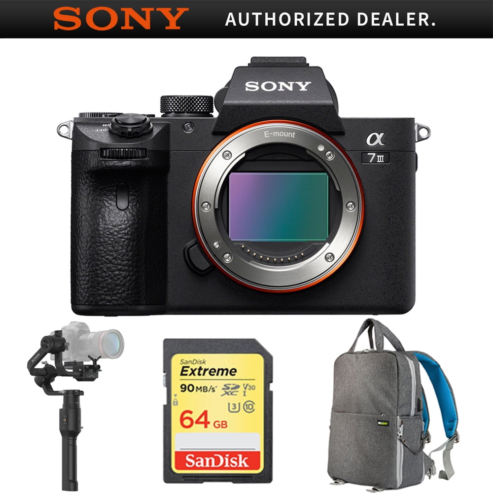 Sony a7III Full Frame Mirrorless Interchangeable Lens Camera Body (ILCE