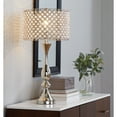 thumbnail image 5 of LumiSource Gold Metal, Clear Crystal Topaz 27" Metal Table Lamp, 5 of 5