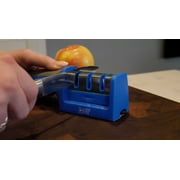 DMT Eversharp Three Stage Knife Sharpener / Coarse / Fine & X-Fine Sharpening / Ergonomic & Easy To Use Sharpener