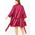 thumbnail image 2 of PALACLOTH Women Plus Size Bathrobe Sleepwear Sleep Robes, 2 of 3