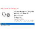 thumbnail image 2 of Front Outer Wheel Bearing - Compatible with 1975 - 1977 Nissan 620 1976, 2 of 2