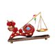 thumbnail image 4 of Escultura de figura de la suerte china, decoración de Año Nuevo chino para la decoración del hogar Rojo, 4 of 9