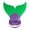 C-42x41x4cm, variant on Gytml Monofin Swim Fin, One-Piece Training Monofin For Adults, Adjustable Foot Strap Monopod Fin For Pool & Open Water Swimming, Competitive Swim Training Equipment(D-42X41X4Cm)