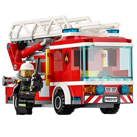 Lego City Fire Ladder Truck 60107 Cool Toy For Kids Walmart Canada