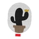 thumbnail image 2 of Rascador para gatos, protector de sofá para gatos, rascador para suelo, garra de molienda cactus negros, 2 of 9