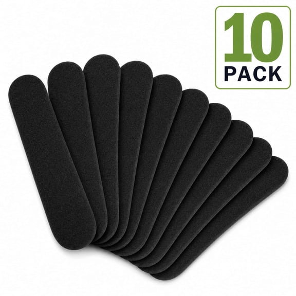 10 Pack Ceiling Fan Filters, Activated Coconut Charcoal Fan Blade Air Purifier Pads, Holds Dust/Pollen/Pet Dander, Universal Ceiling Fans Air Filters-Improves Indoor Air Quality (10 Pcs)