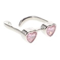 thumbnail image 1 of RUNROTOO 1Set Glasses Shaped Eyeglass Stackable Eye Glasses For Women And Couples, 1 of 8