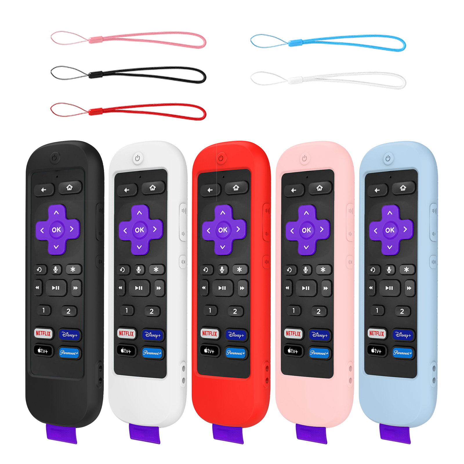 Remote Control Protective Case Compatible For Roku Ultra 2022 Tv