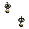thumbnail image 1 of Wosthever Candelabros hechos de hierro con artesanía exquisita para decoración de Halloween candelabro de casa embrujada D D 2piezas, 1 of 6