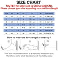thumbnail image 6 of Women's Platform Slip On Sneakers Color Blocking Wide Toe Box Non Slip Running Shoes Breathable Casual Shoes Green Size 5.5, 6 of 6