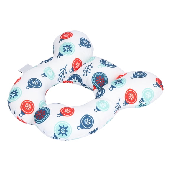 Almohada de viaje para bebé, almohada para el cuello para bebé, almohada para el cuello ultrainflable, almohada de apoyo para la cabeza y el cuello para bebés, probada y confiable