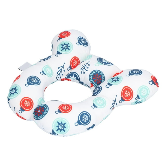 Almohada de viaje para bebé, almohada para el cuello para bebé, almohada para el cuello ultrainflable, almohada de apoyo para la cabeza y el cuello para bebés, probada y confiable