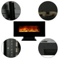 thumbnail image 4 of SYNGAR 36 inch Wall Mounted Electric Fireplace, 6 Flame Colors, Dual Modes, Remote Control with Timer, Adjustable Heat and Flame Color, 1400W, Fireplace for Living Room, Kitchen, D4912, 4 of 11