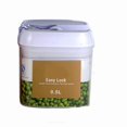 thumbnail image 1 of Rectangular Dry Food Cereal Flour Beans Airtight Flip Storage Container Holders, 1 of 10