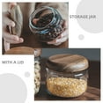 thumbnail image 3 of OULII Airtight Cookie Jar Sealed Glass Storage Jars Round Multi Color for Kitchen Decor 1Pcs, 3 of 8