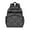 Black White Gothic-1, variant on Dark Blue Star Moon Sun Planet Rocket Pattern Backpack for School,Cute School Bag,Schoolbag with Adjustable Shoulder Straps & Padded Back,15.25"x11.5"x5.25"