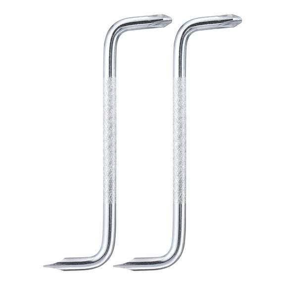 Uxcell 2pcs Offset Screwdriver PH2/SL6 Phillips Slotted Head Right Angle 90 Degree Screw Driver Double Ended Z-type Hand Tool for Home Appliance Repair