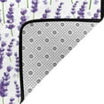 thumbnail image 4 of Area Rugs For Living Room Decor - Lavender Flowers Purple Soft Anti Slip Throw Washable Rugs 5x7 For Bedroom, Indoor Carpet For Bedroom Living Room 80x58In, 4 of 7