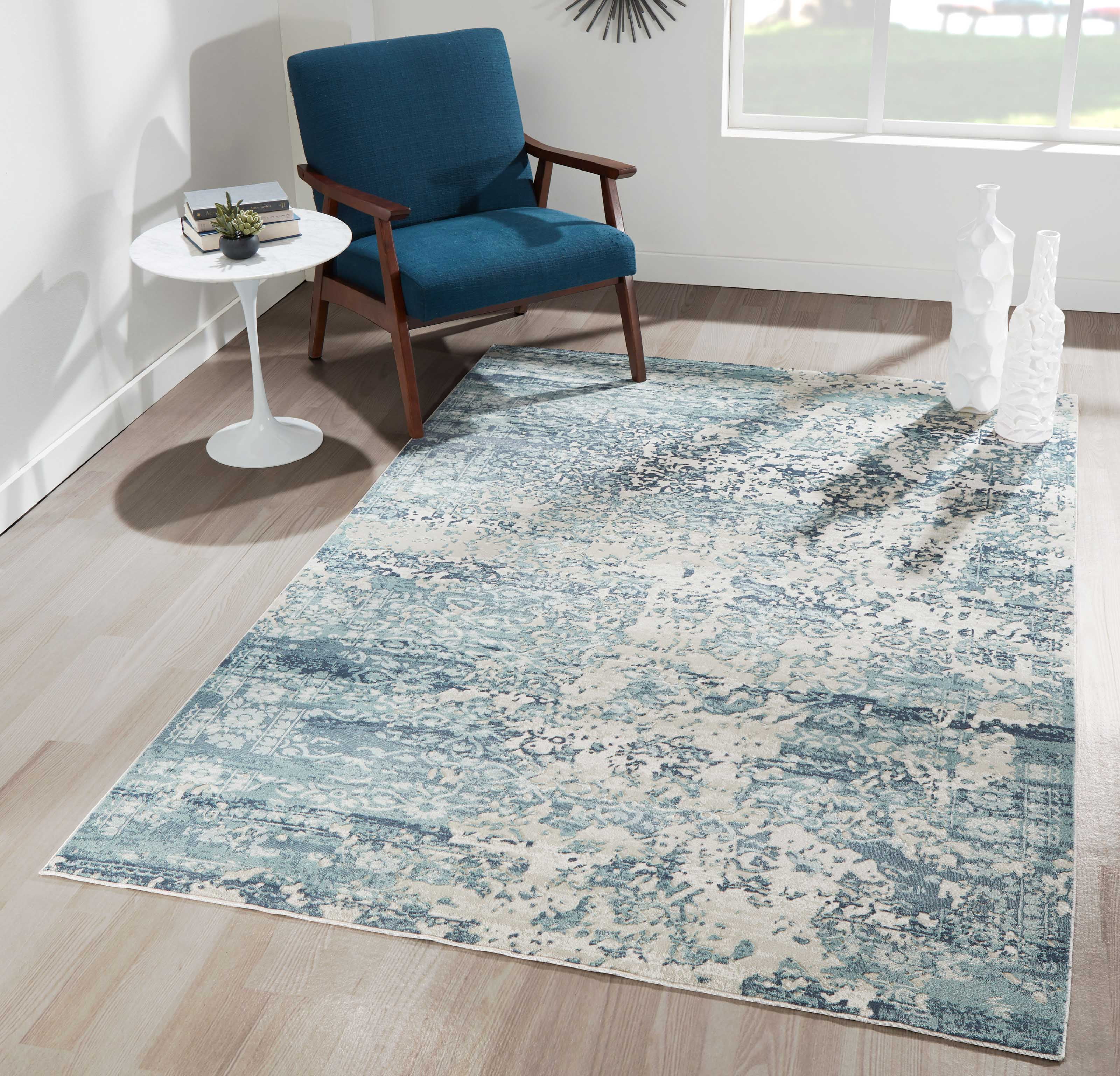 ECARPET Delphine Traditional Area Rug for Living Room, Bedroom, Dining Room, Entrance, Hallway and More.