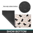 thumbnail image 6 of Dachshund Dog Kitchen Rugs Sets Of 2,Anti Fatigue Kitchen Mat Rugs Non Slip Washable,Decorative Kitchen Floor Mats for Kitchen,Sink,Laundry,17"x30"+17"x47", 6 of 7