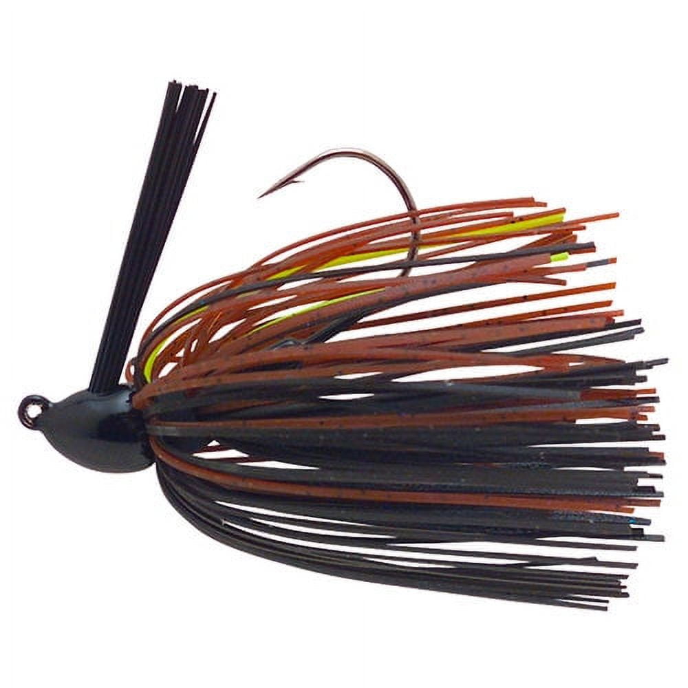 BOOYAH Baby Boo Jig Black Brown Chartreuse 5/16 oz.