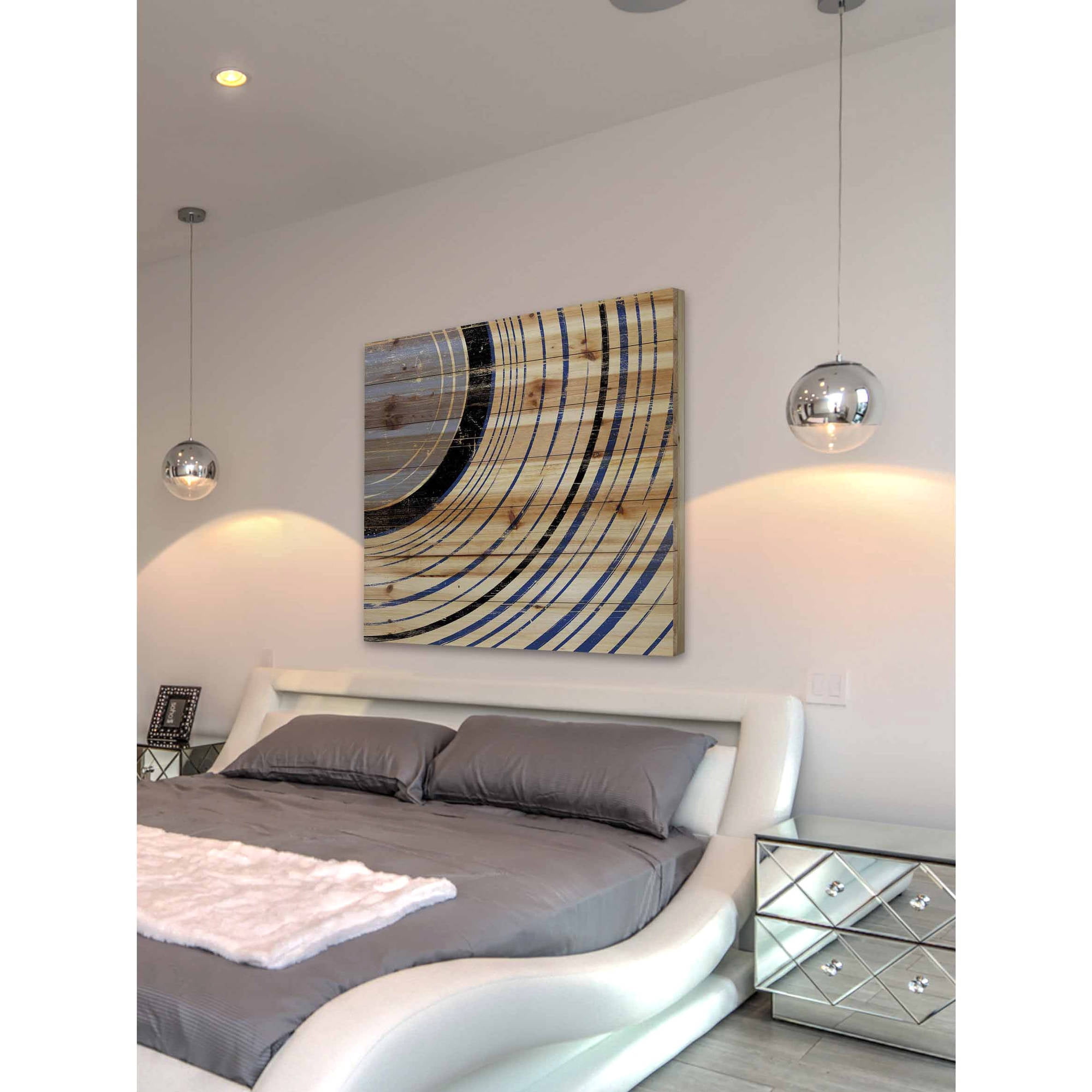 Marmont Hill - "Side Section" Painting Print on Natural Pine Wood