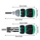 thumbnail image 3 of Ergonomic Handel Screwdriver Set Ratchet Screwdriver with 6 Bits For Efficient Home And Household Project Maintenance, 3 of 4