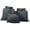 Black, variant on 3Pcs suits(1.5L 2.5L 3.5L) Coated silicone fabric pressure waterproof dry bag Storage Pouch