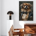 thumbnail image 5 of Hudo Gift Fathers Day, Tibetan Spaniel Dog Dad Poster - Father Gifts - Tibetan Spaniel Dog Canvas Wall Art - Wall Decor Living Room - Bathroom Pictures Wall Decor, 5 of 5