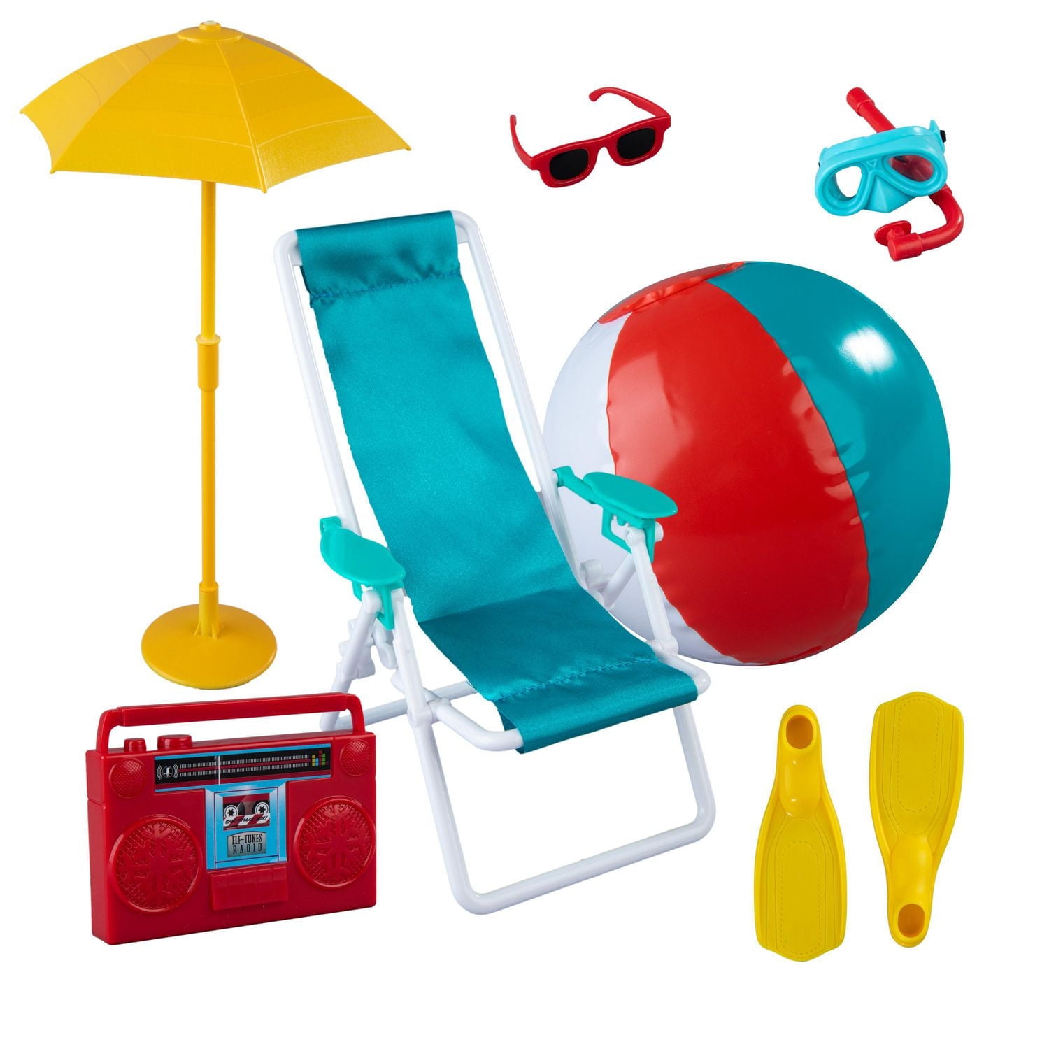 Elf on the Shelf – Polar Props - Beach Vacation Set