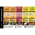 thumbnail image 3 of Woods 0627 14/3 Extérieur SJTW Rallonge en Vinyle; 100 Pieds; Orange, 3 of 7