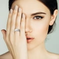 thumbnail image 4 of YYKihy Stainless Steel Zodiac Ring For Couple Women Men Statement Ring Open Friendship BBF Birthday Jewelry Gift 2Pcs Set, 4 of 4