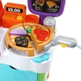 thumbnail image 4 of Carrito de pizza Toy LeapFrog Build-a-Slice con 6 ingredientes para más de 3 años, 4 of 9