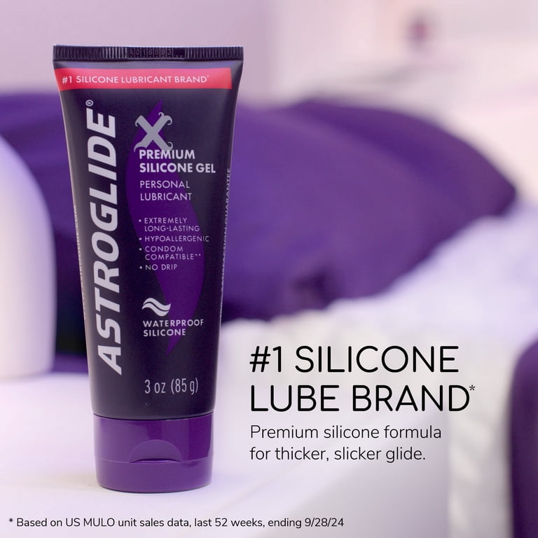 astroglide x silicone gel personal lubricant Astroglide X Silicone Gel Personal Lubricant, Long-Lasting Waterproof Sex  Lube, 3 oz