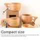 thumbnail image 4 of Bewildely Taza de café de portátil, tazas de leche de té de de goma, tazas para beber agua, vasos de jugo hechos a mano, taza de té de Almacenamiento y organización del hogar Nummer 4 Bewildely HA006006-04B, 4 of 6