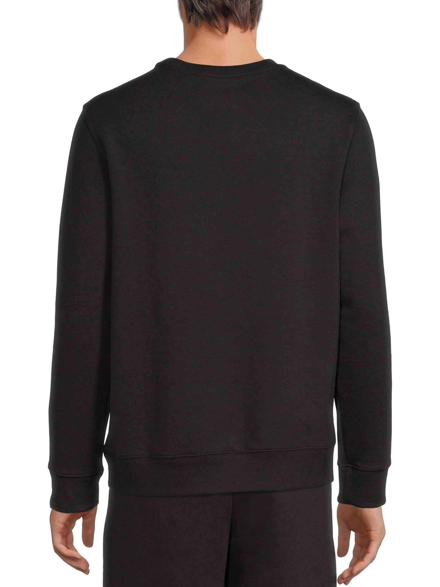 Athletic Works Men's and Big Men's French Terry Crewneck Sweatshirt, up to Size 5XL