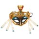 thumbnail image 1 of Halloween máscara de Halloween estilo Egipto Half Face Woman Mask Cosplay Propiedad de la fiesta de Halloween suministro de fiesta de Halloween, 1 of 8