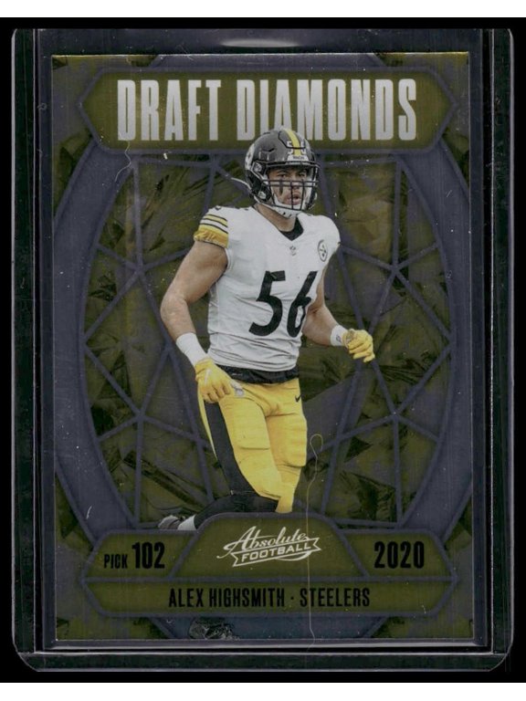 2025 Panini Absolute Football Draft Diamonds DD-AHM Alex Highsmith Pittsburgh Steelers Football Card Near Mint
